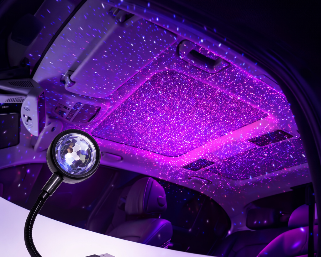 Projektor gwiazd USB do auta